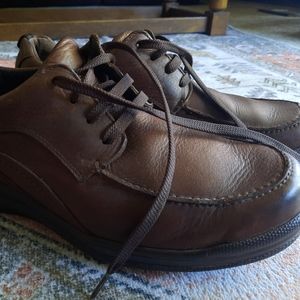 SAS Handcrafted Leather Shoes Move on Lace up Size 10 Brown
